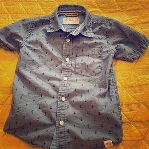 3T free Planet cactus button up